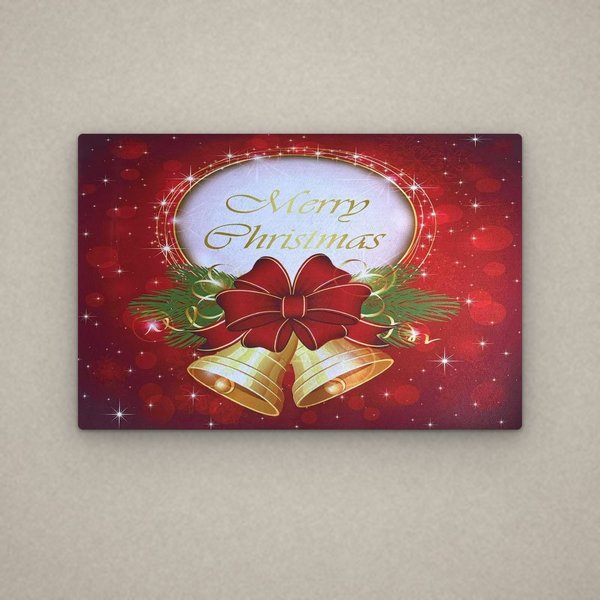 Weihnachtsmatte Goldene Glocken